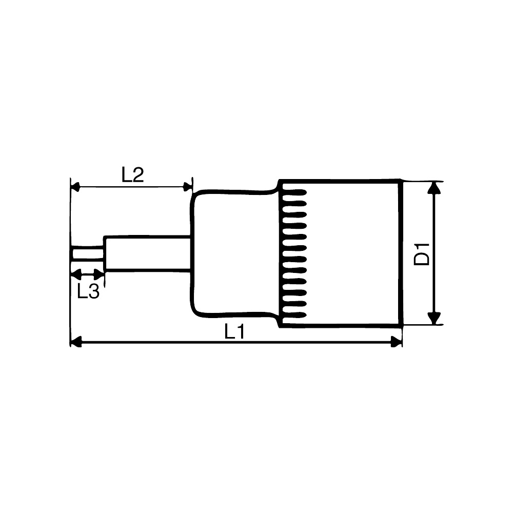Majë Kaçavide TX e Brendshme 1/4" ECO