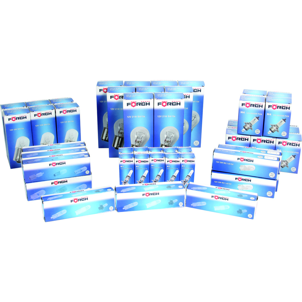 Paketë Llambash 12 V H4/H1 FÖRCH 5*, 300 Copë