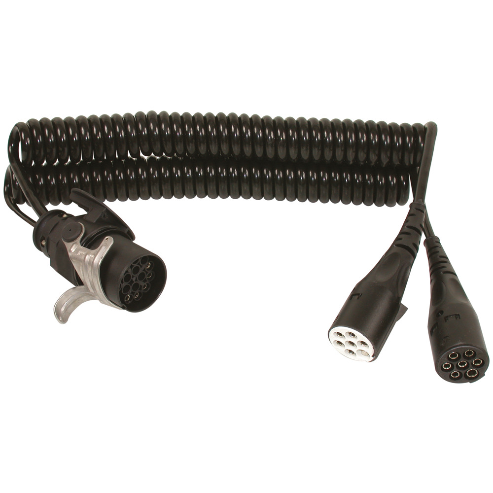 Kabëll Spirale Adaptori 24 V, 15/2 × 7-Polëshe
