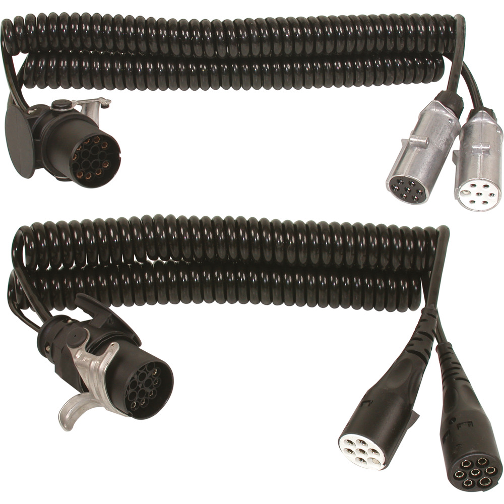 Kabëll Spirale Adaptori 24 V, 15/2 × 7-Polëshe