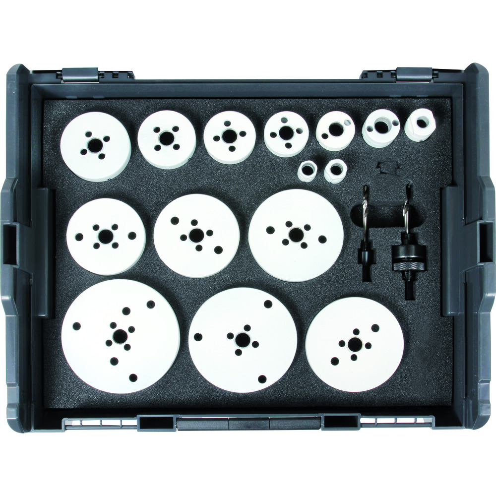 Set Gota Prerëse HSS Bi-Metal në VAROBOXX