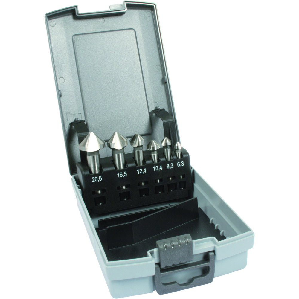 Set Fazuesish 90° DIN 335C HSS