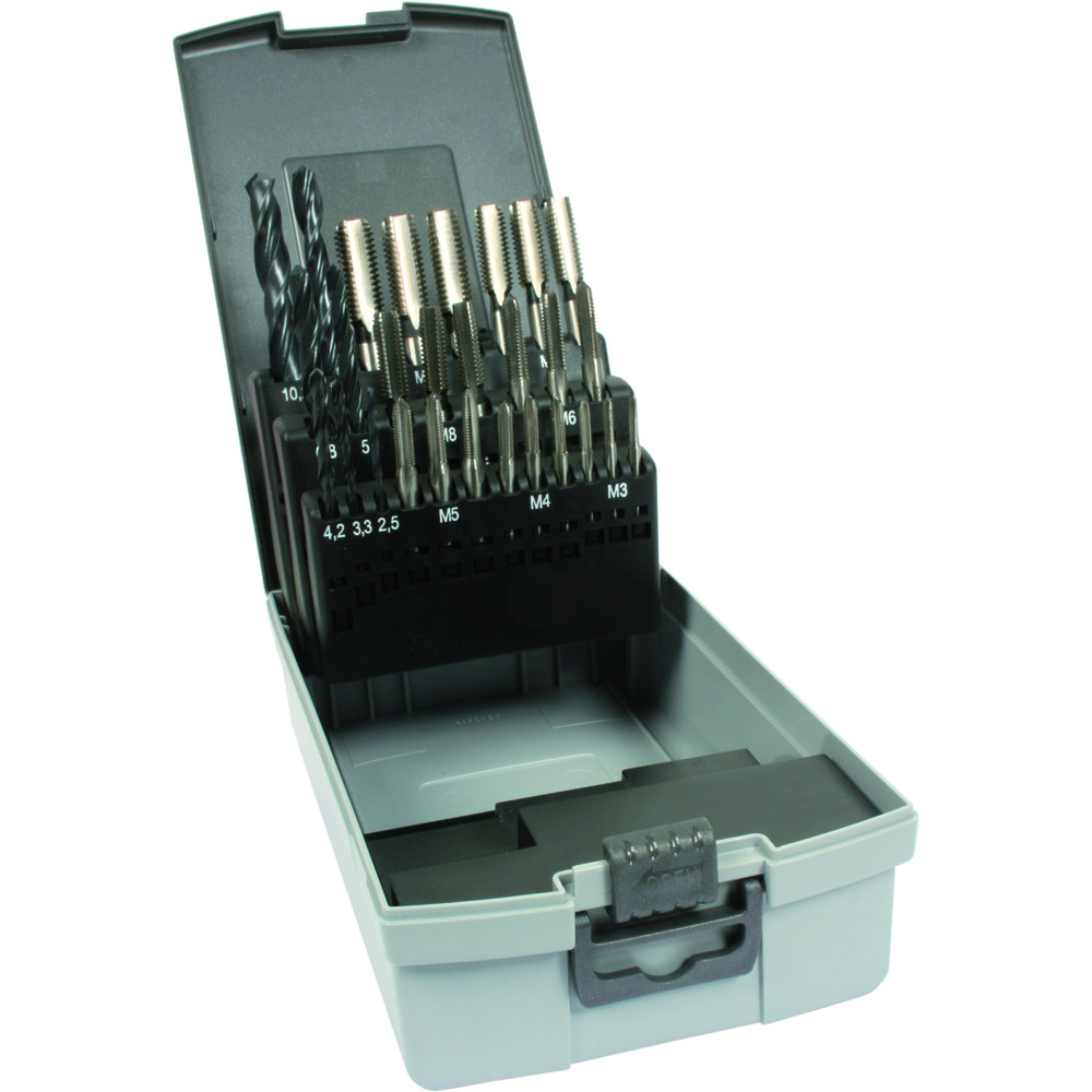 Set Filetuesish Dore HSS DIN 352, Metrik