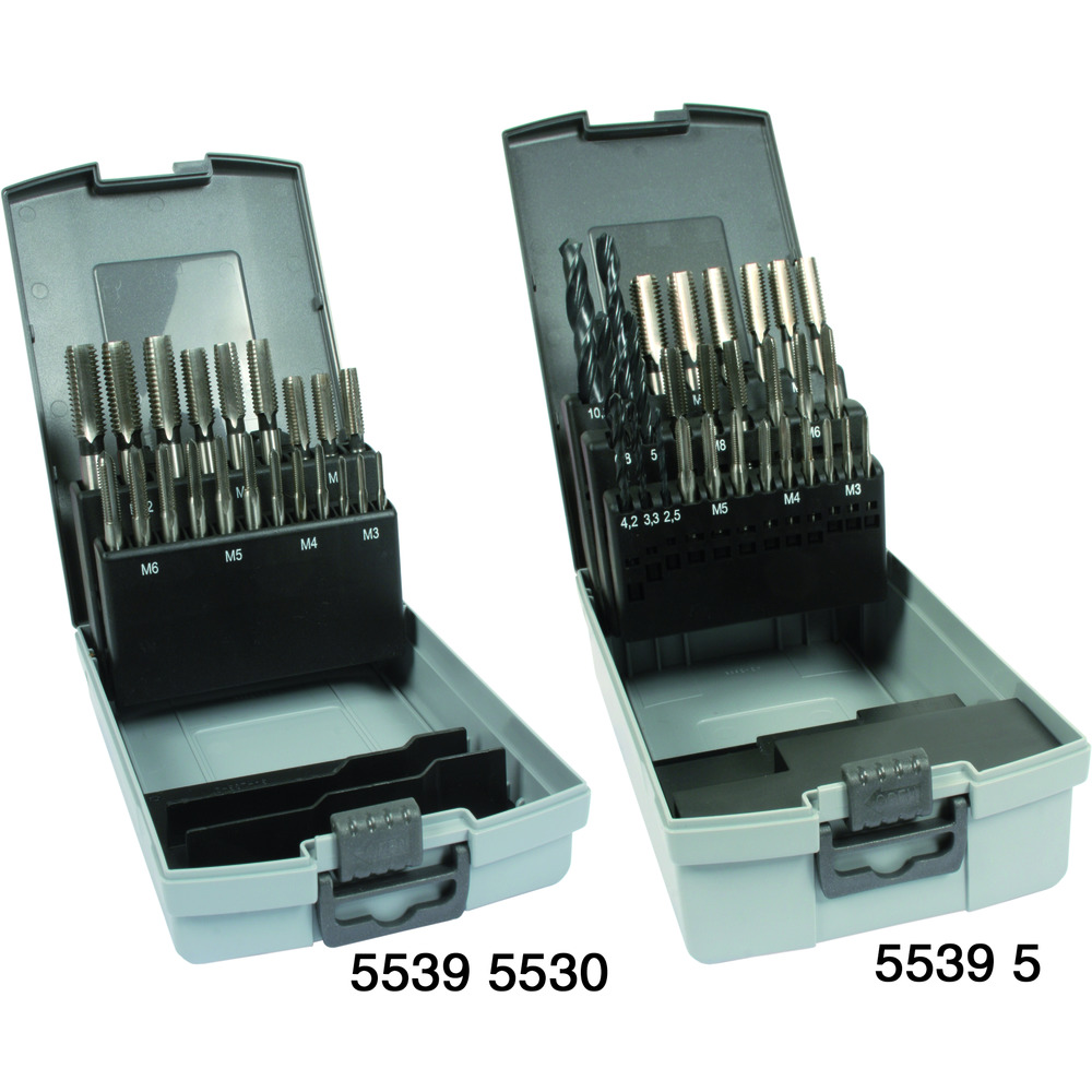 Set Filetuesish Dore HSS DIN 352, Metrik