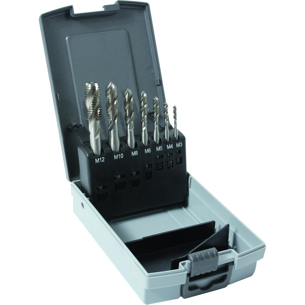 Set Filetuesish Makinerie DIN 371/376 HSS-E, Forma C