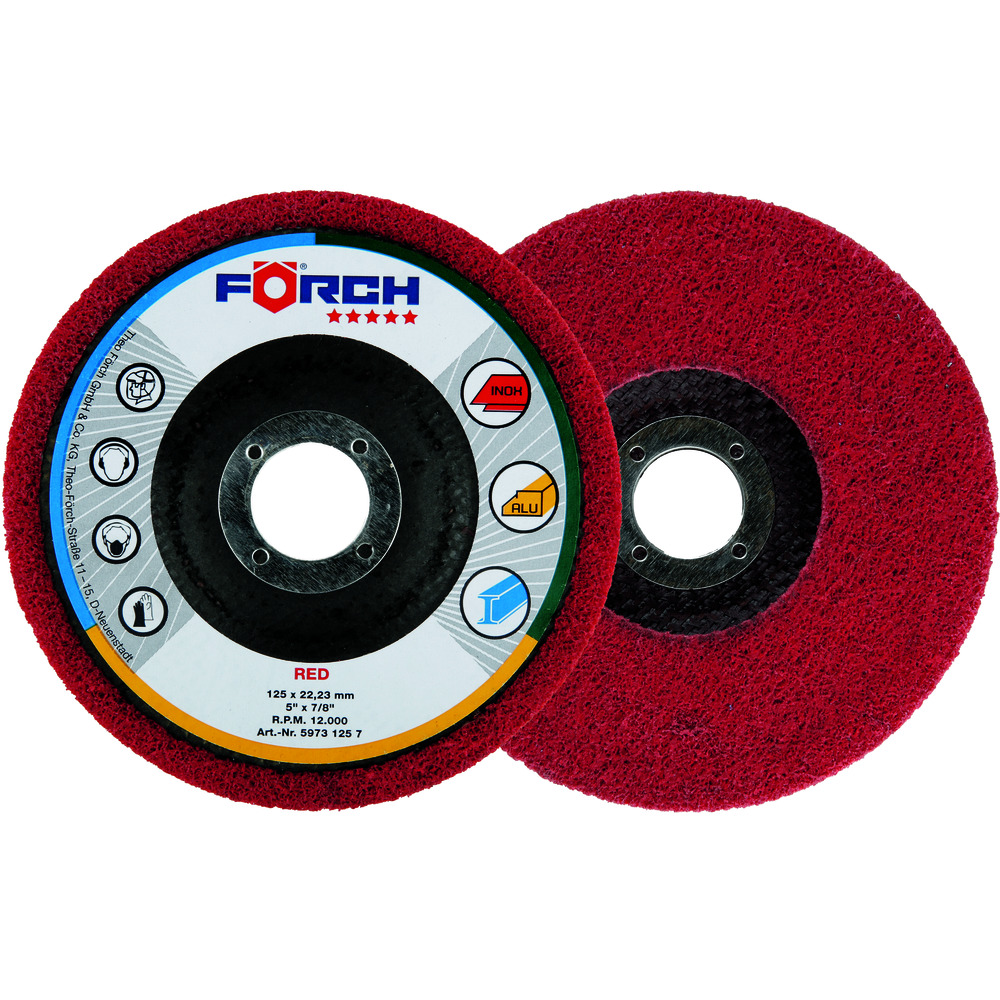 Disk Kompakt Vlies i Fortë Red FÖRCH 5*