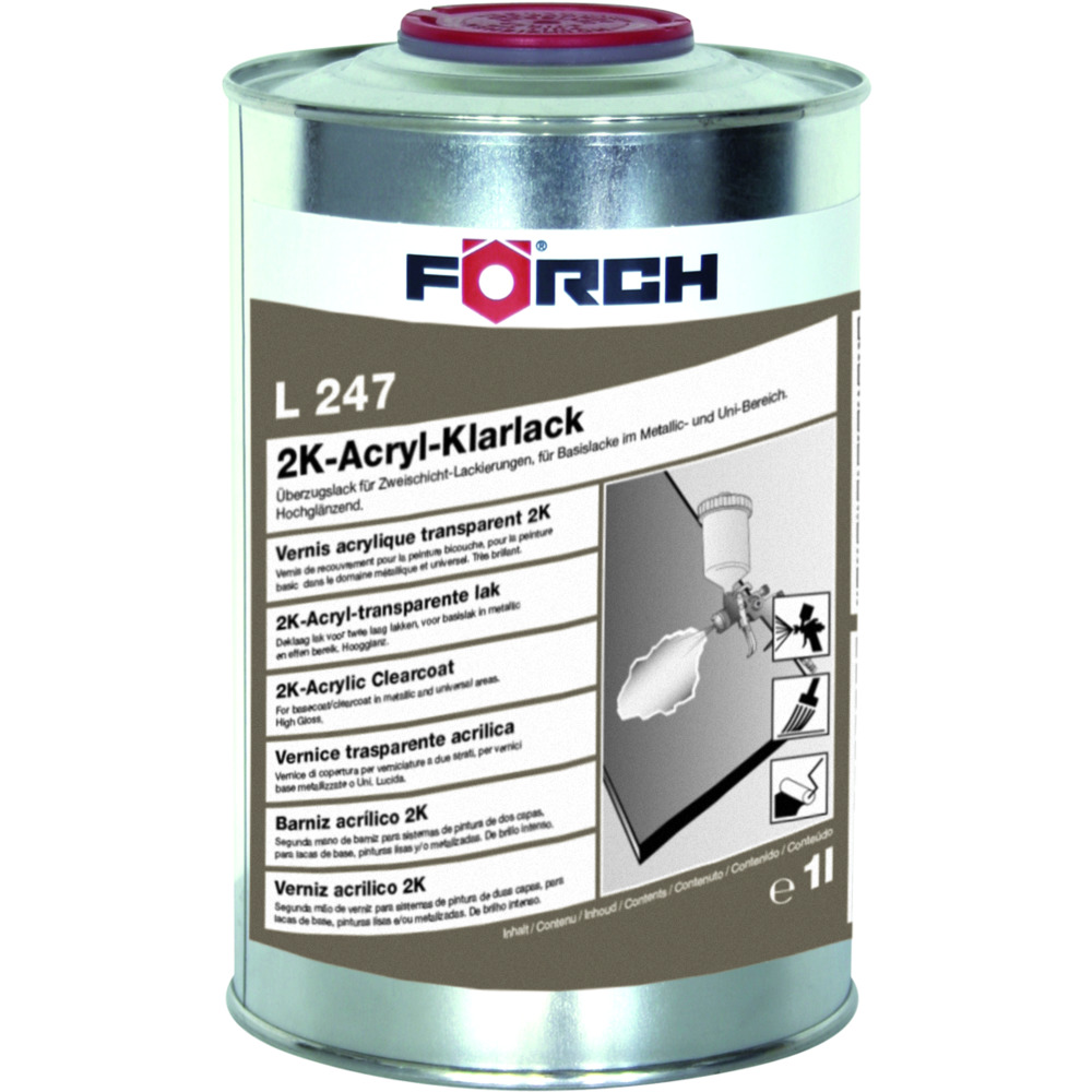 Llak Transparent Akrilik 2K L247