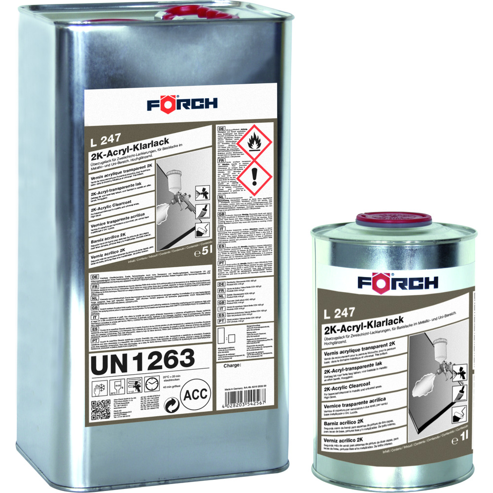 Llak Transparent Akrilik 2K L247