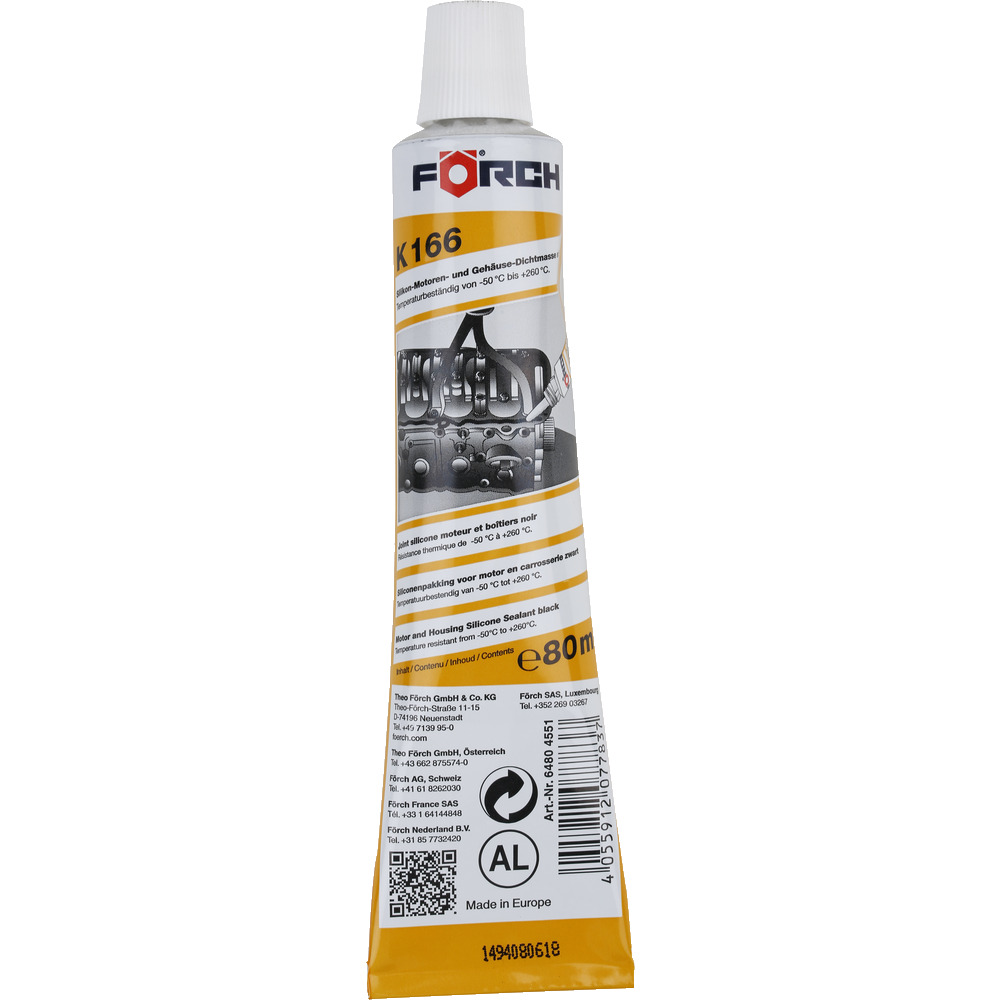 Hermetizues Silikoni Motori e Karteri K166