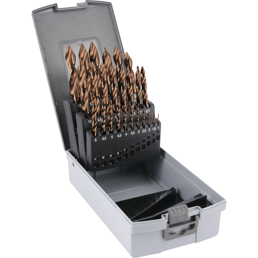 Set Punto Spirale HSS-Co Step-Tech në Valixhe