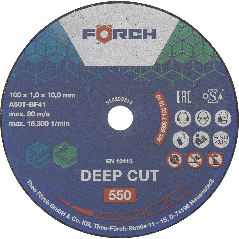 Gur Prerës DEEP CUT 550 për Prerës Thellësie