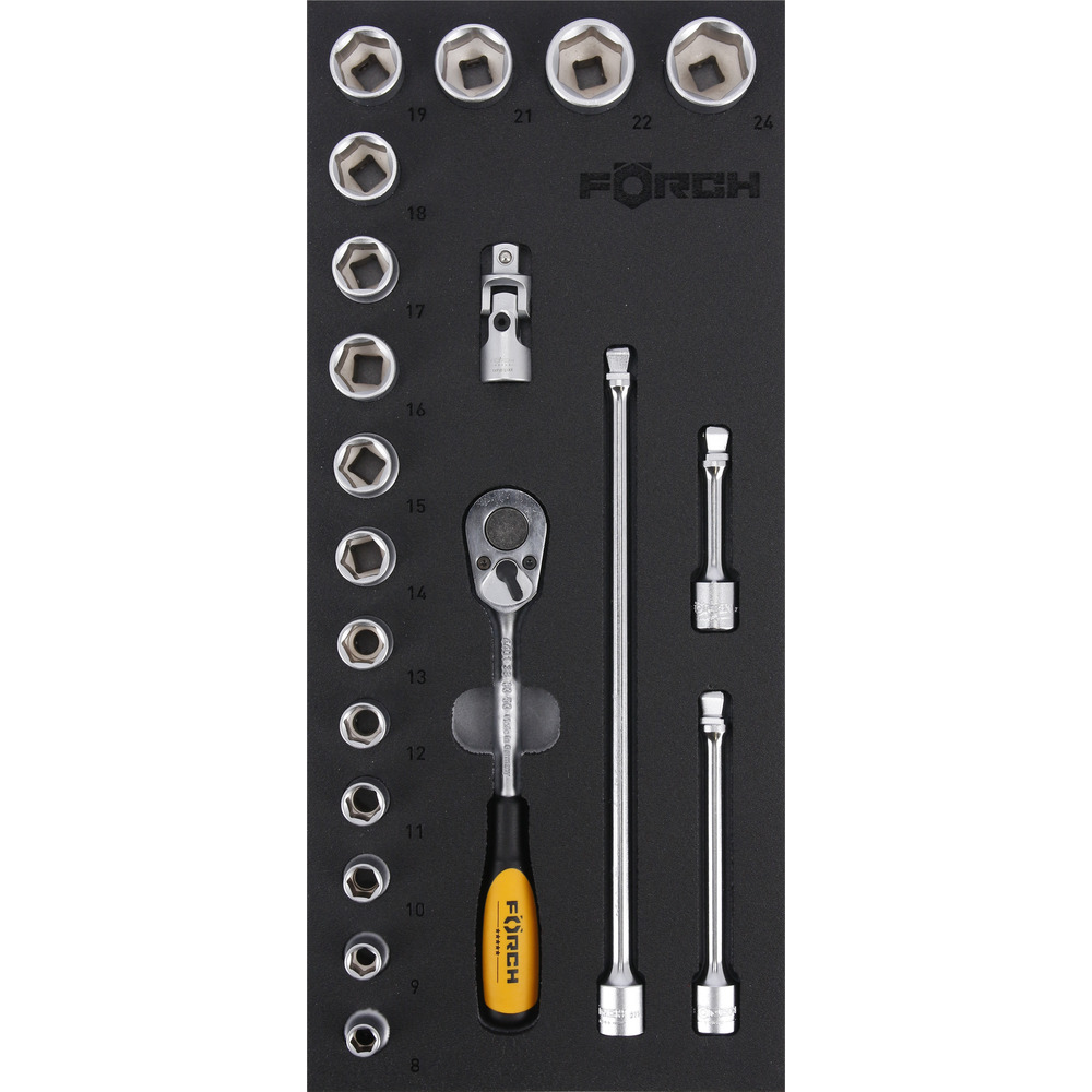 Set Gotash me Maja Hex 3/8" FÖRCH 5*