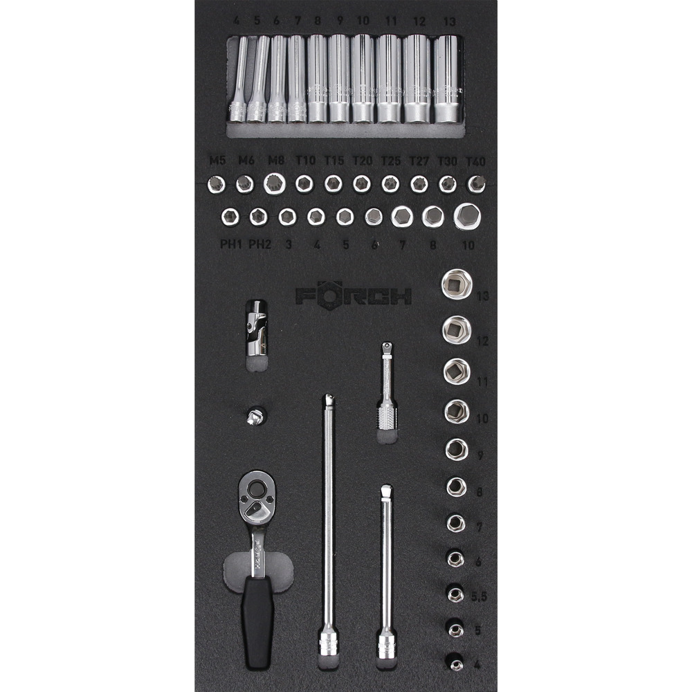 Set Gotash me Maja Hex 1/4" FÖRCH 5*