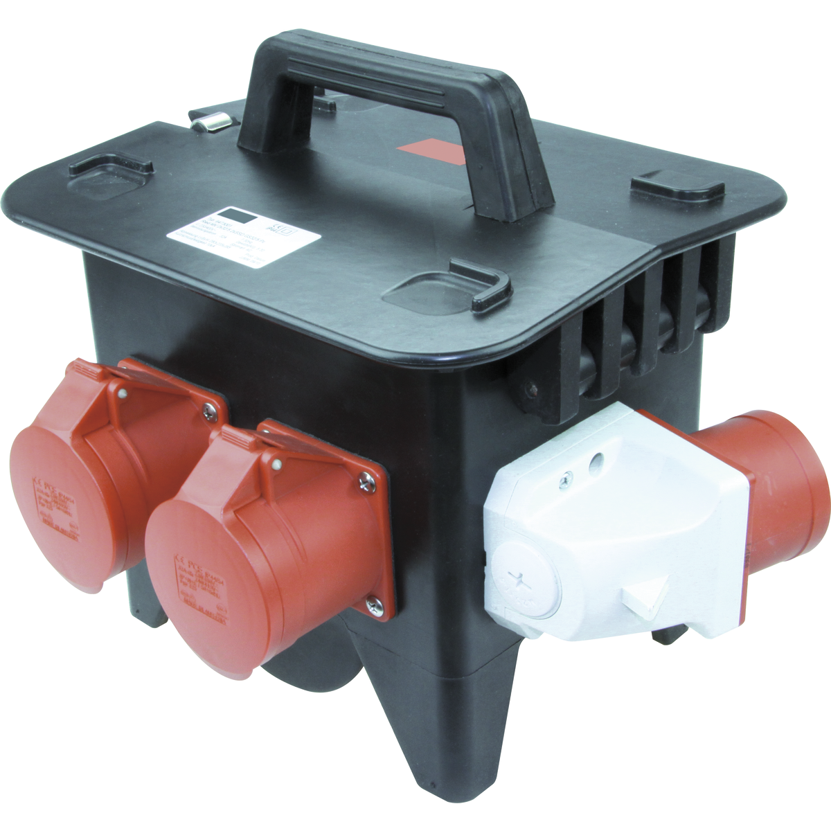 PCE Mobilverteiler UTE, IP54 2x CEE 16/32A, 4x Steckdosen PCE Mobilverteiler UTE, IP54 2x CEE 16/32A, 4x Steckdosen